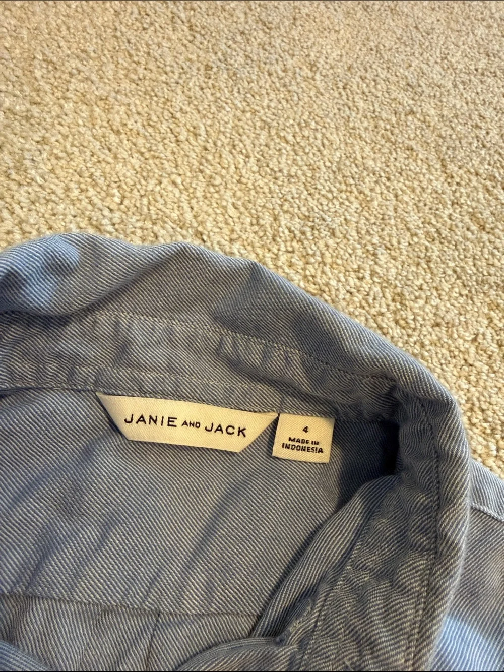 Ralph Lauren and Janie and Jack bundle button down shirts size 4